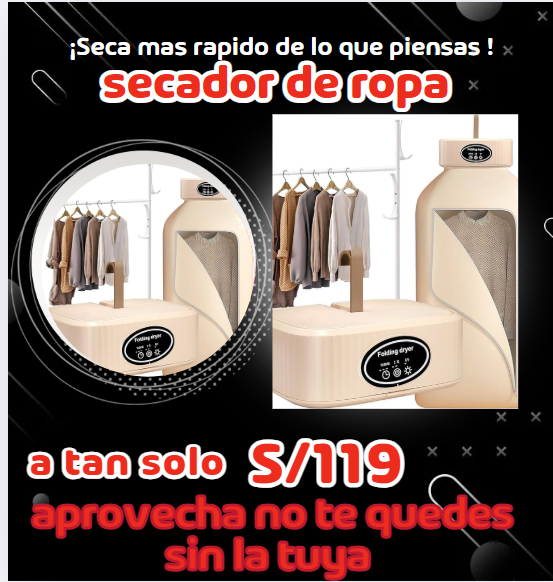 secador de ropa